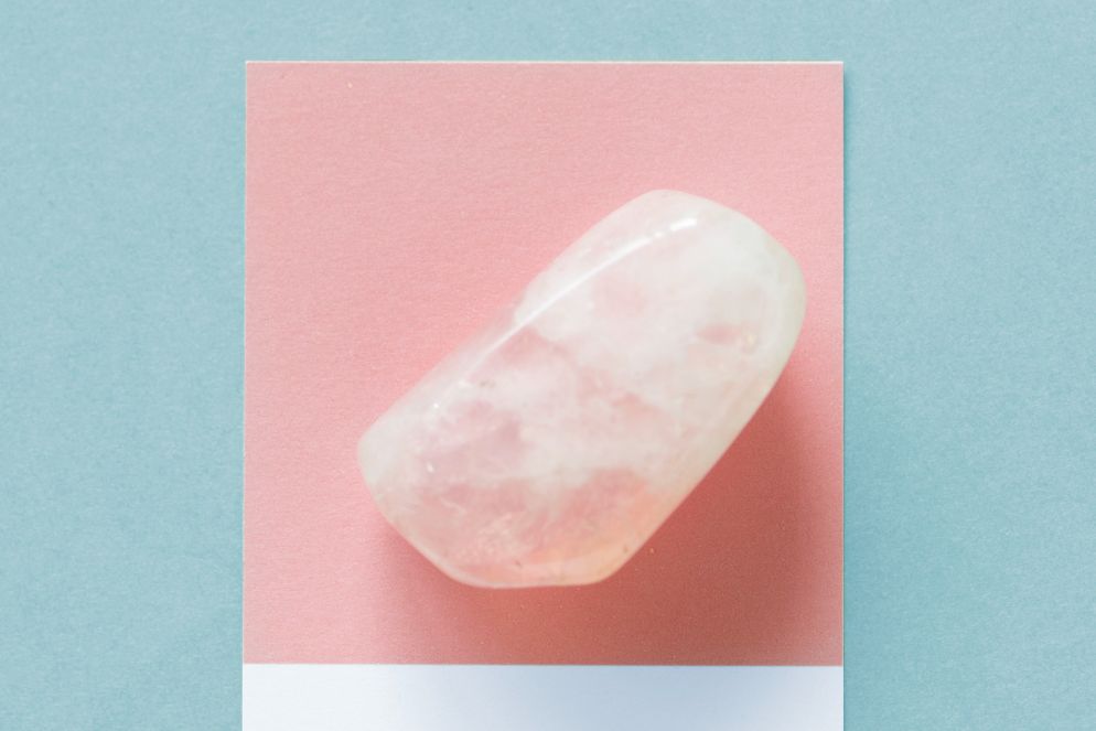 7th Healing Crystals for Anxiety: Morganite tiny piece pink ameble