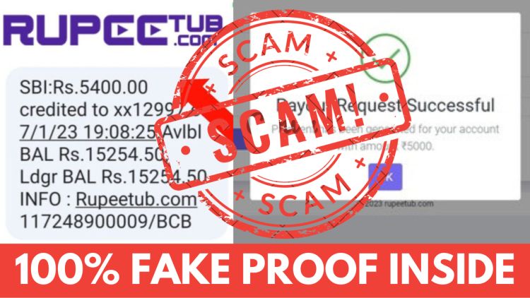 Rupeetub Fake Online Earning App Scam 2023 [Detailed Proof Inside]